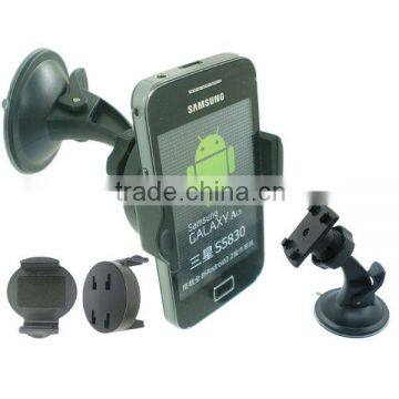 Universal mobile phone car shock mount