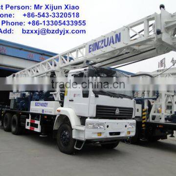 400 meters truck mounted water well rig factory