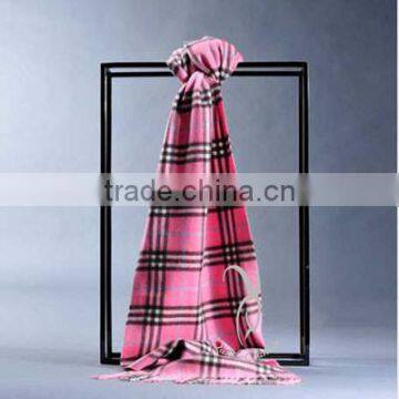 Woolen Tartan Cashmere Warm Scarf