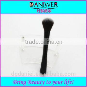 Multifunctional Long ferrule Round powder brush black single brush