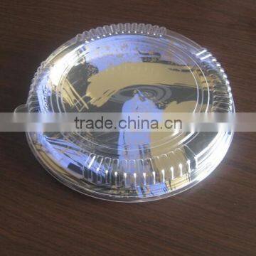 disposable plastic sushi box, plastic food container,