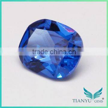 Wholesale Wuzhou Gem Processing 112# Burma Lab Created Blue Spinel Gems photo-3