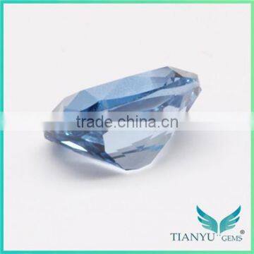 Вуzhou жемчужина горячая обработанная каменная в сыром виде 10x12 №106 синяя синтетическая драгоценная камень шпинель продается photo-5