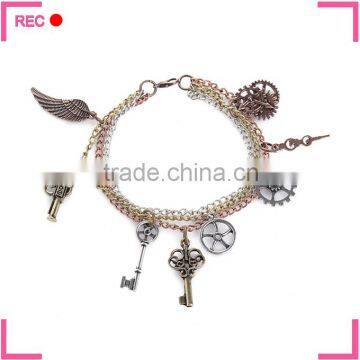 Fancy chain bracelet for girls, punk style girls' new designer bracelet