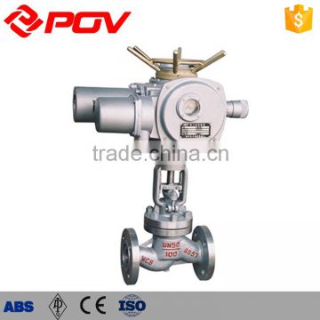 DN50 electric function of globe valve dimensions