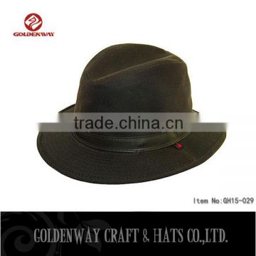 custom made fedora hat, ladies cheap wool hat,Fashion felt indiana jones hat