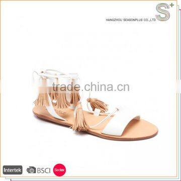 Promotional Top Quality fancy gladiator sandals for girls