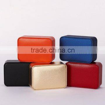 Chinese factories wholesale custom high-grade leather cosmetic box, fashion beautiful jewelry box