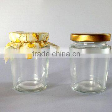 2014 New design wholesale glass jam jars