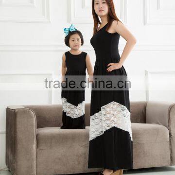 High Quality New Fashion Design Comfortable Mommy and Me Maxi Dress