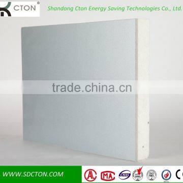 Fluorocarbon painting insulation and decorative board with EPS for outside wall