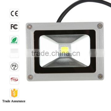 COB 10W Color Changing black led flood light with bridgelux