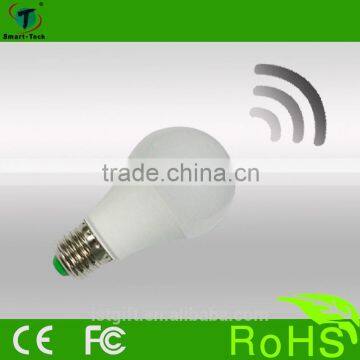 Brightness RF remote control E27 3w 5w rgb LED night light bulb