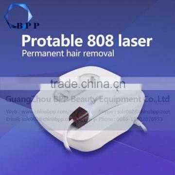 Portable design top quality 808 diode laser beauty equipment for hair removal