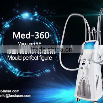 Vacuum +RF+Roller+IR+LED 5 in 1 machine for body fast slimming removal