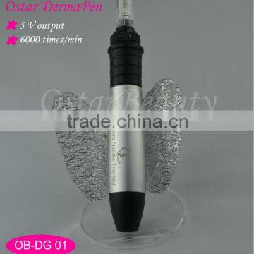 Safety roller pen derma stamp