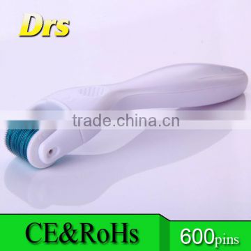 CE ROHS Micro Needles Derma Roller 600 Needles Dermaroller System Skin Care Microneedle Roller Therapy