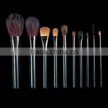 Shenzhen factory multi-purpose 10pcs oval foundation brush