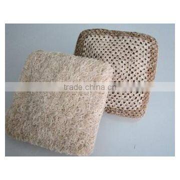 HAND KNITTING CUSHION MADE FROM HEMP FIBER THAILAND