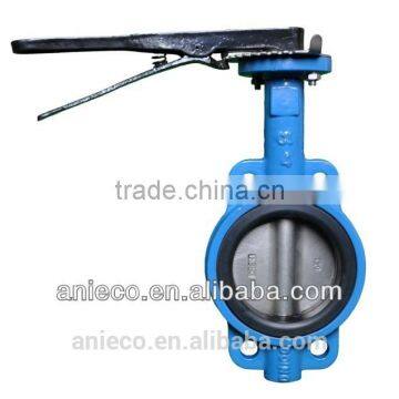 Assorted sized wafers end type butterfly valves