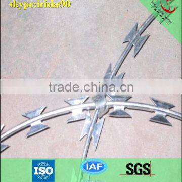 high quality applied for security fence razor barbed wire