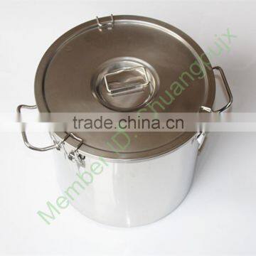 Food Grade 50Liter High Quality 316 Stainless Steel Material Milk Barrel with Sealing Cover