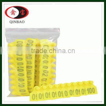 Pig farming equipment plastic ear tags for pigs