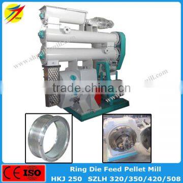 Chicken feed pellet mill SZLH320 in hot sale