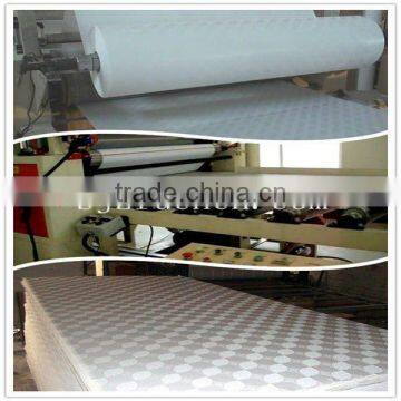 PVC laminating gypsum board machine