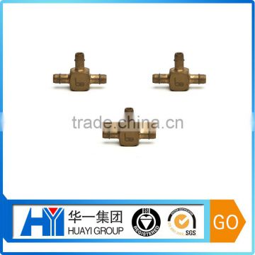 Customed CNC Three Links Connector 3 direction elbow pipe fitting plumbing parts