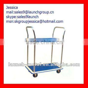 LF-JSC-04 TWO LAYERS NEW STYLE SERVICE CART DINNING CART WITH HANDLE