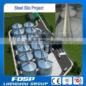 Poultry feed storage silo/chicken feed silo price/bulk cereal grain silo equipment