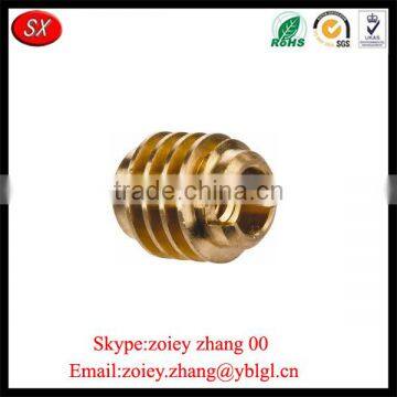 Chinese Supplier Customized Brass Female Threaded Insert For Sale