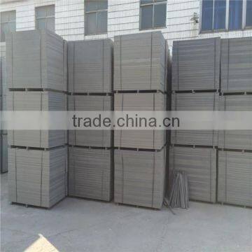 hollow block pallet using on concrete brick machine/pvc sheet