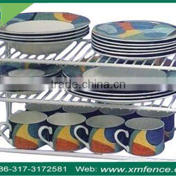 Kitchen Metal Stacking Shelf--Stacking Folding Shelf - Medium photo-4