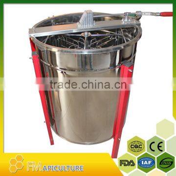 full enclosed durable 4 frames self reversal electric honey extractor with gate and stand; eletric honey extractor ;