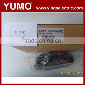 Kinco 4.3"STN Single Color HMI Text MD224L 192 X 64 20 Keys Programming Cable Software Text Panel HMI photo-5