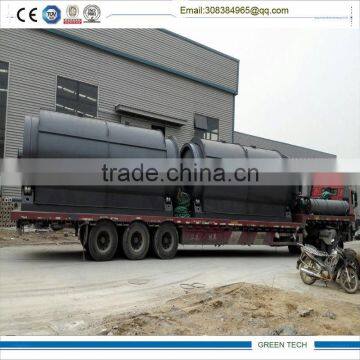 Rubber Machine Pyrolysis Rubber Waste To Crude Oil Wihout Pollution photo-2
