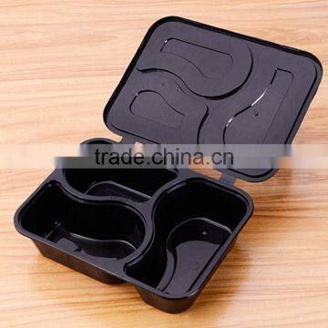 the Truth Why 3 Compartment Disposable Plastic Fast Food Containers With Divider for All People photo-2