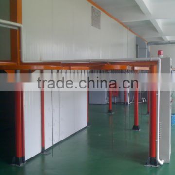 low power consumption aluminium powder coating plant