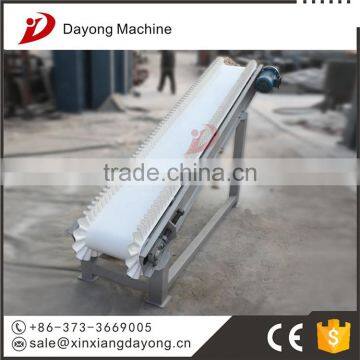 Mini food grade white belt conveyor