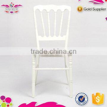 Brand New Qingdao Sinofur Wedding Wood Napoleon Chair With Cushions photo-5