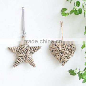 European Garden Creative Personality Wicker Bar Pendant Home Furnishing Retro Wall Mural Wall Decorations photo-2