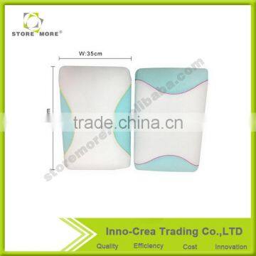 Simple and Color Fresh Memory Foam Plastic Cloth Square Throw Pillow photo-2