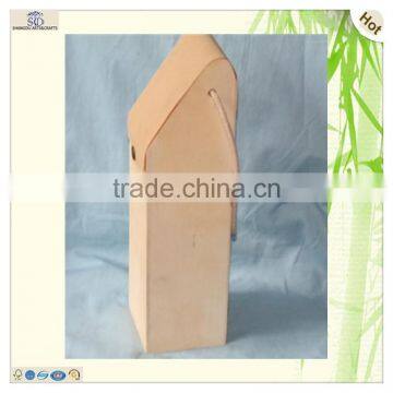 Birch Bark Decorating Handbags Plywood Wood Wine Box photo-5