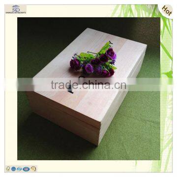 Handle Divided Pine Wooden Bottle Red White Wine Box photo-4