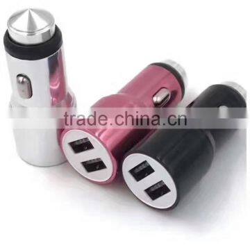 Cheap Car Charger,For Apple Iphone/Iphone 6/Ipad/Samsung Charger,Multi Cellphone Chargers