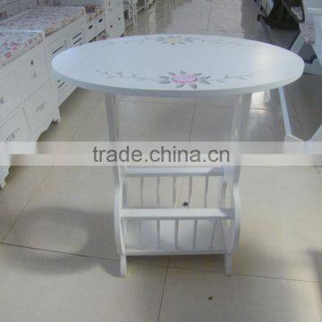Modern Round Nesting Wooden Coffee Tables photo-2