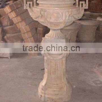 Alibaba assurance antique cast iron garden flower pot HS-P-185