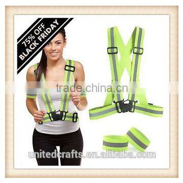 Visibility Reflective Warning Safety Security Gear Vest Traffic Clothes Cool photo-3